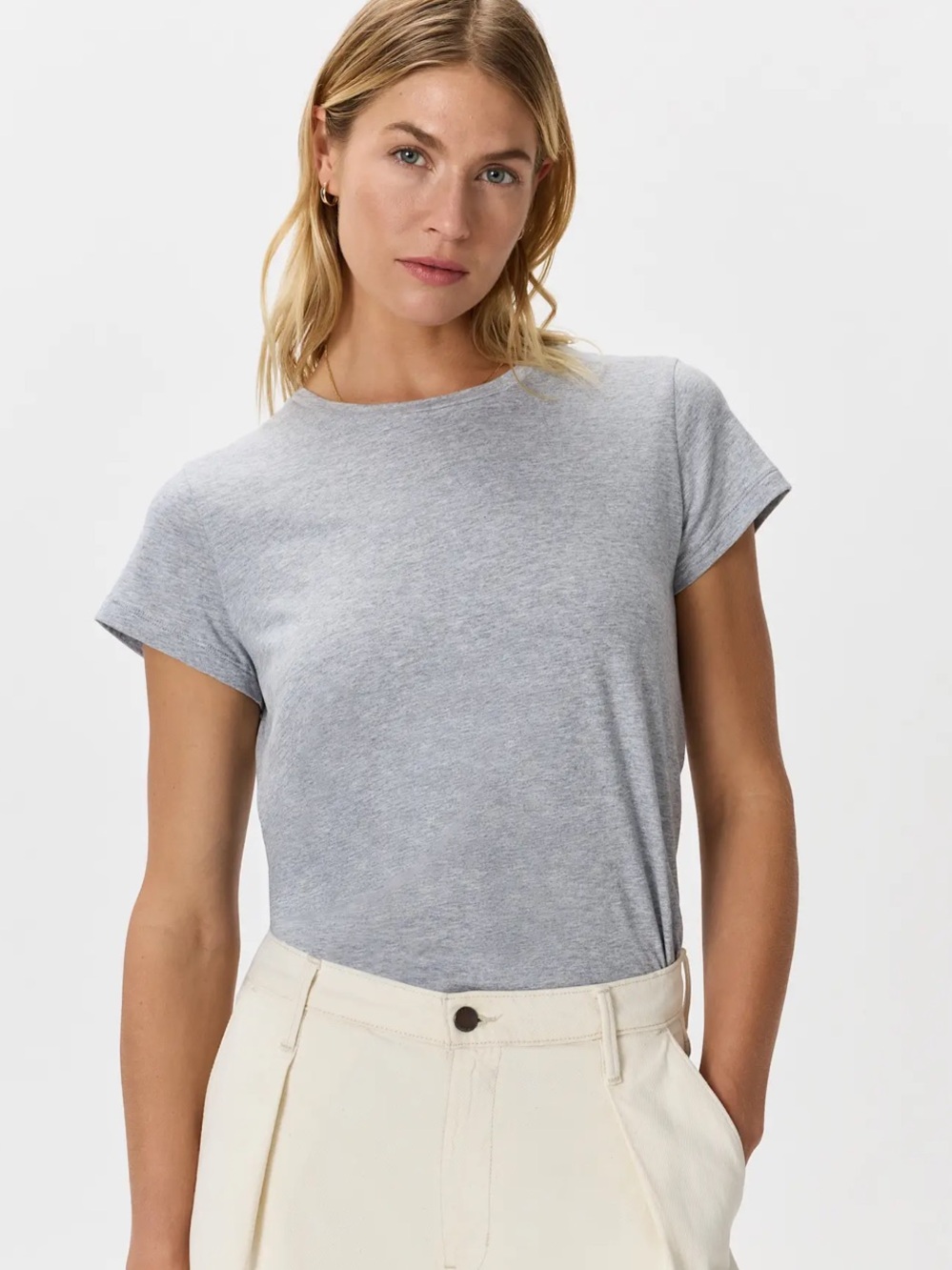 Quince Crew Neck Swing Tee